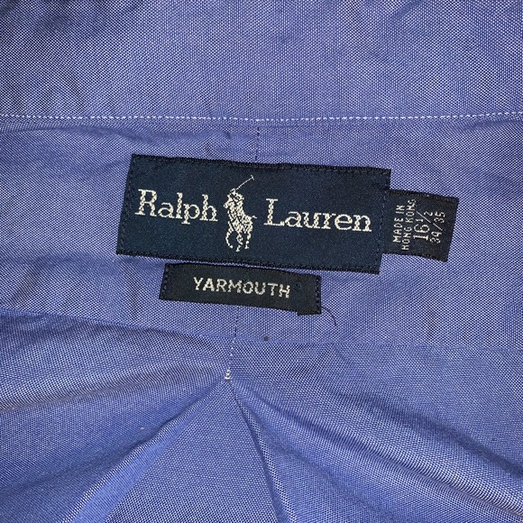 Ralph Lauren, XL Men’s Blue Casual Button-Up - Picture 4 of 4